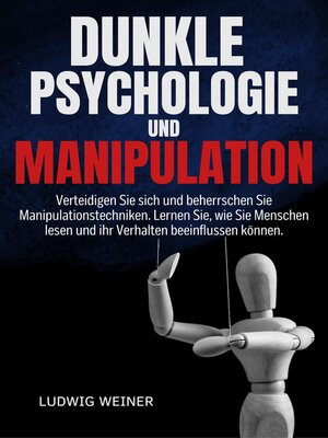 cover image of DUNKLE PSYCHOLOGIE UND MANIPULATION